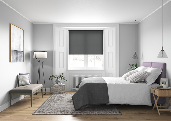 Energy Saving (Blackout), Shadow - Twist&Fit Roller Blind - Image 5